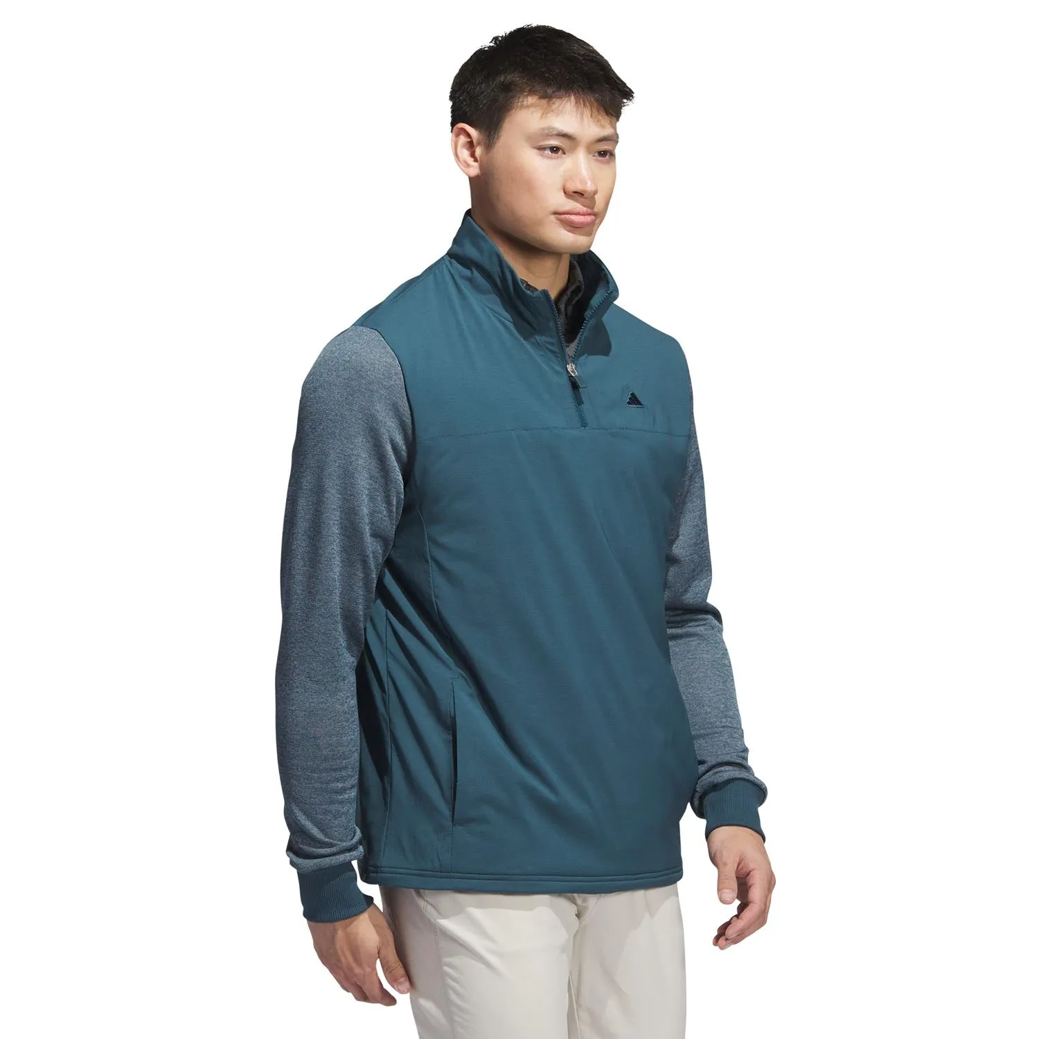 adidas Golf Go-To Quarter-Zip Jacket - Arctic Night