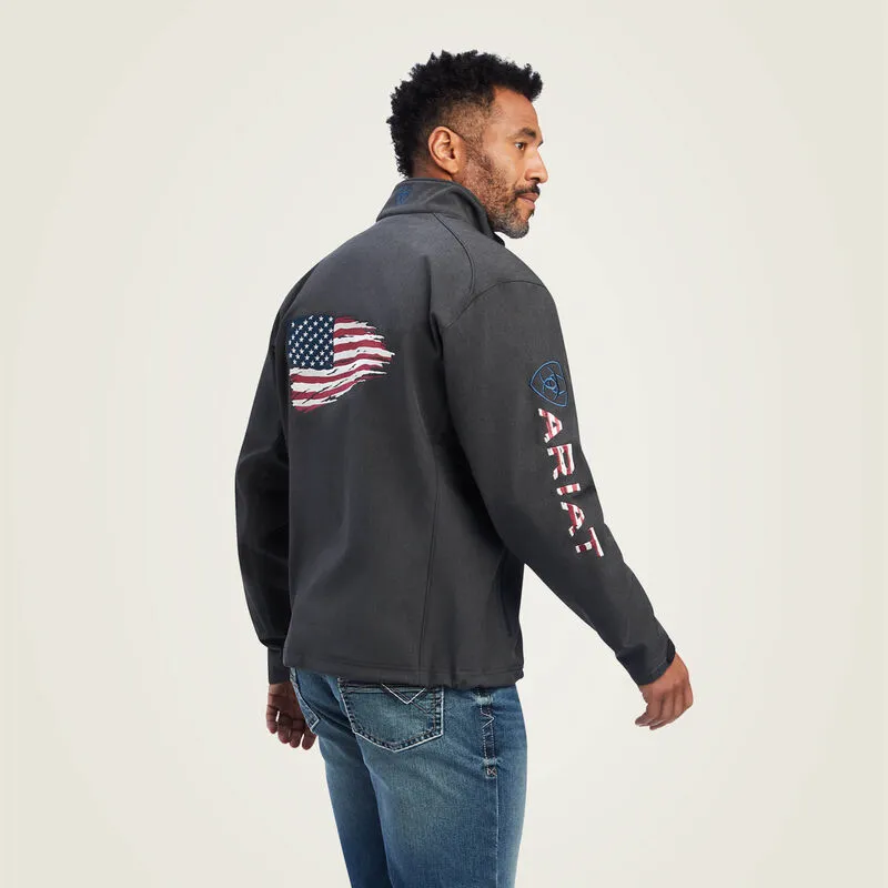 Ariat Mens Logo 2.0 Patriot Softshell Vest Style 10037559