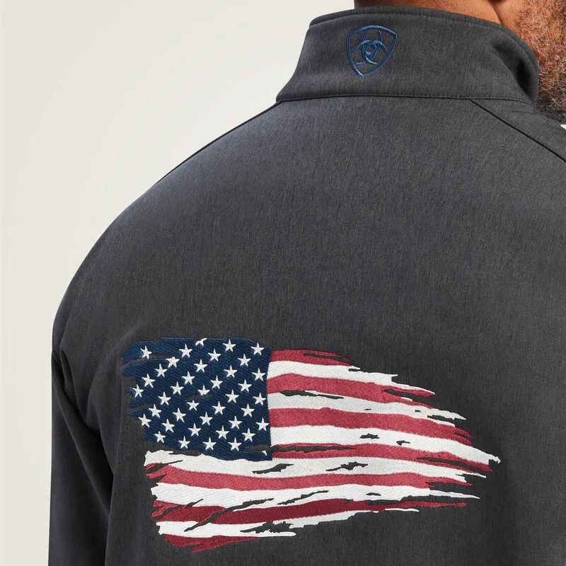 Ariat Mens Logo 2.0 Patriot Softshell Vest Style 10037559