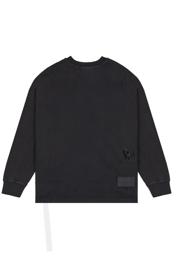 Black Horror Movie Long Sleeve T-shirt