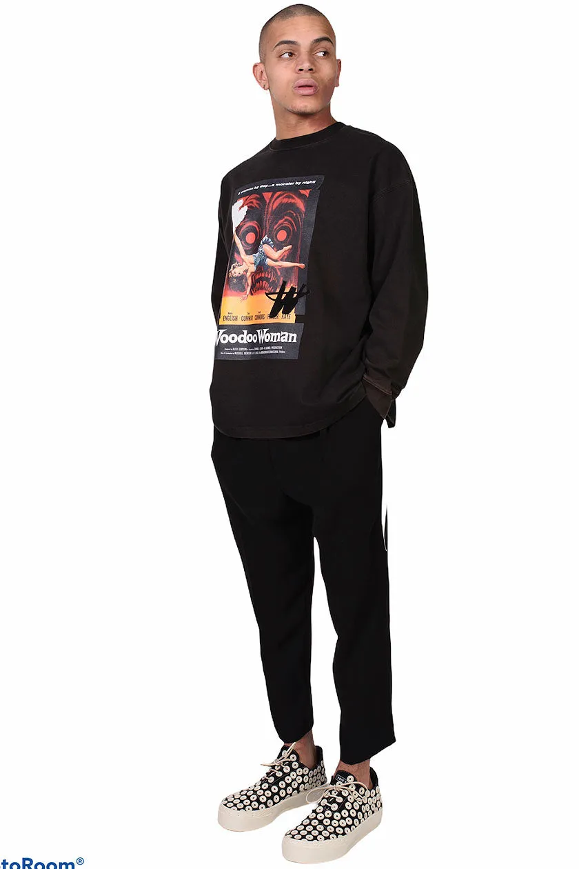 Black Horror Movie Long Sleeve T-shirt