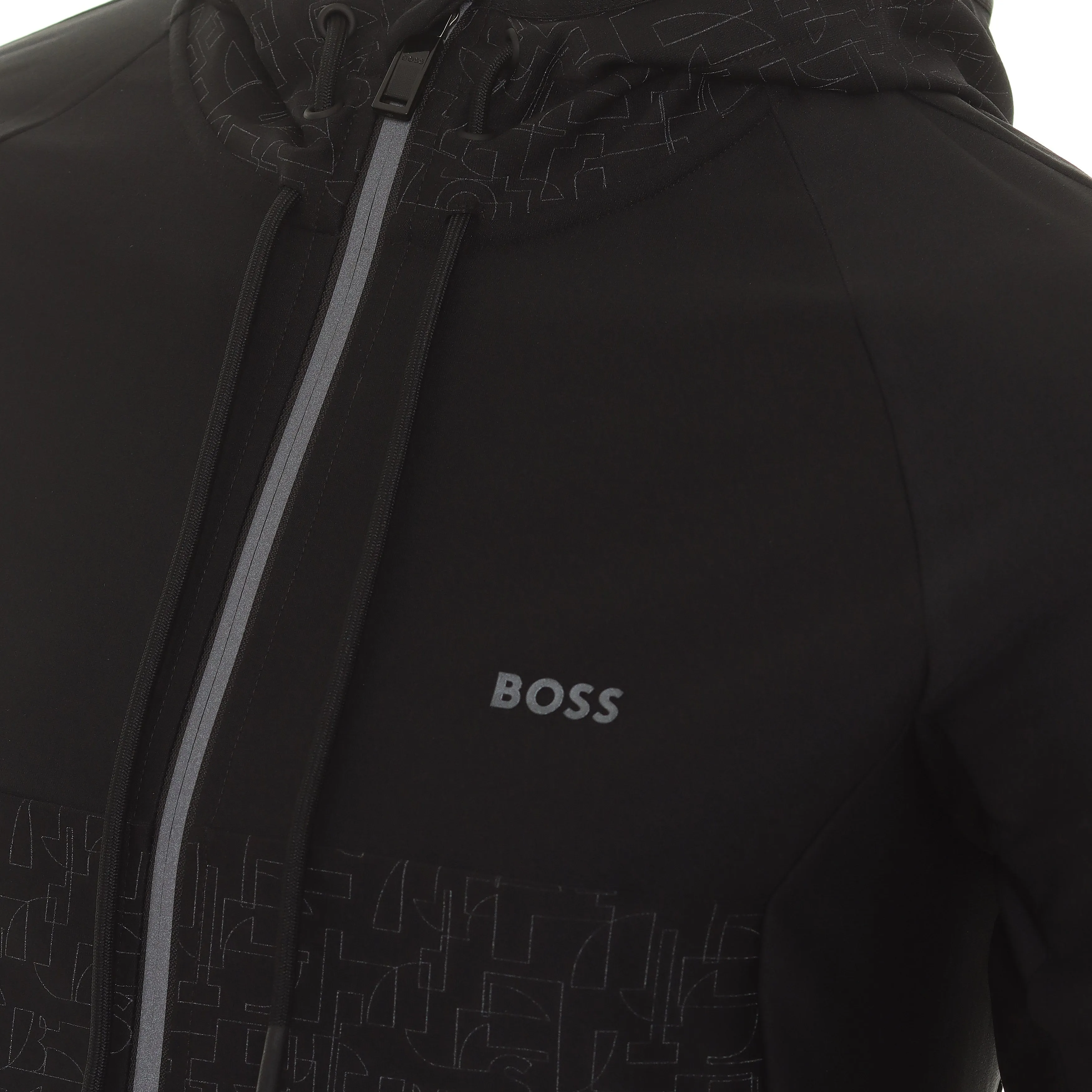 BOSS Sicon Active 1 Full Zip Hooded Mid Layer
