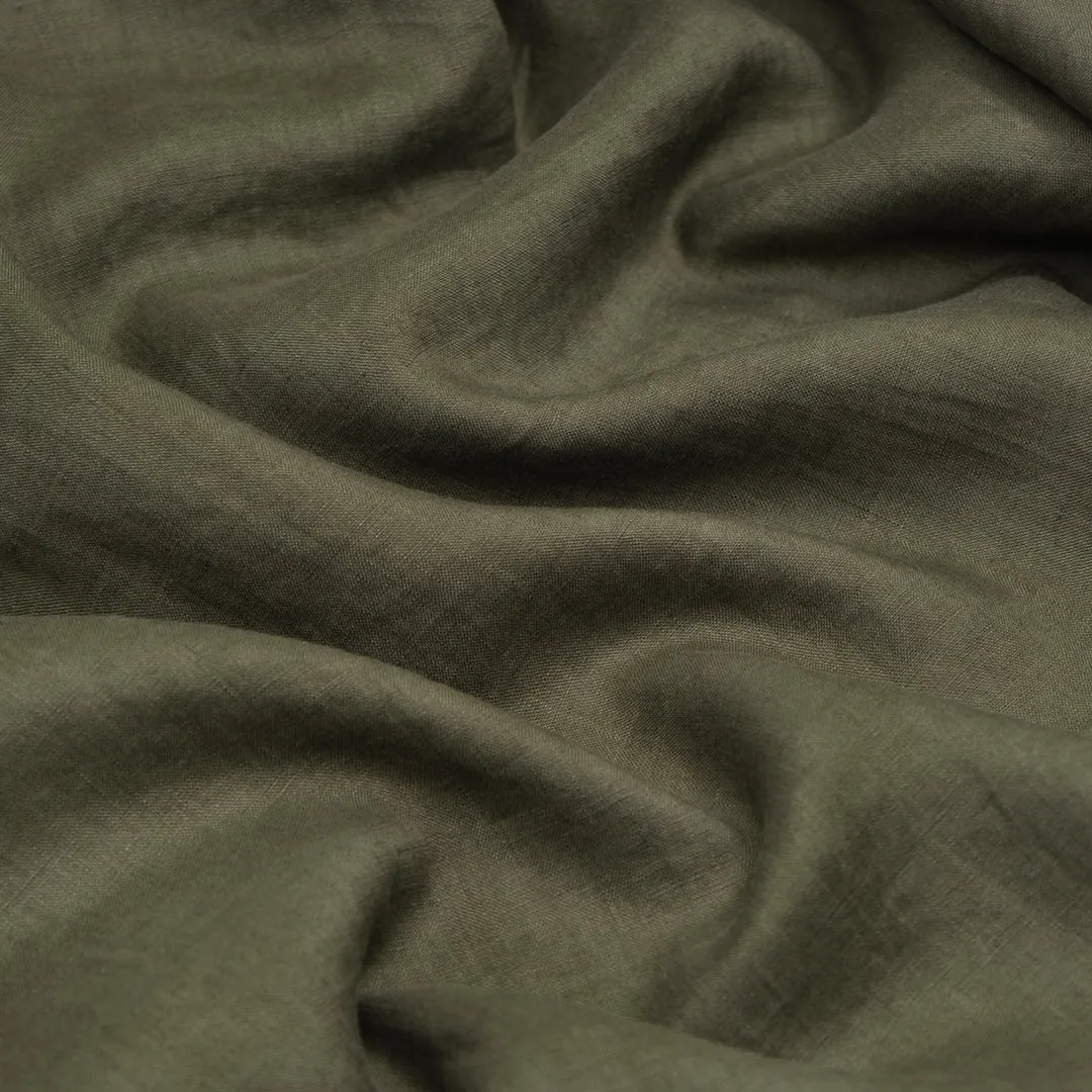 Breezy Lightweight Linen - Kelp