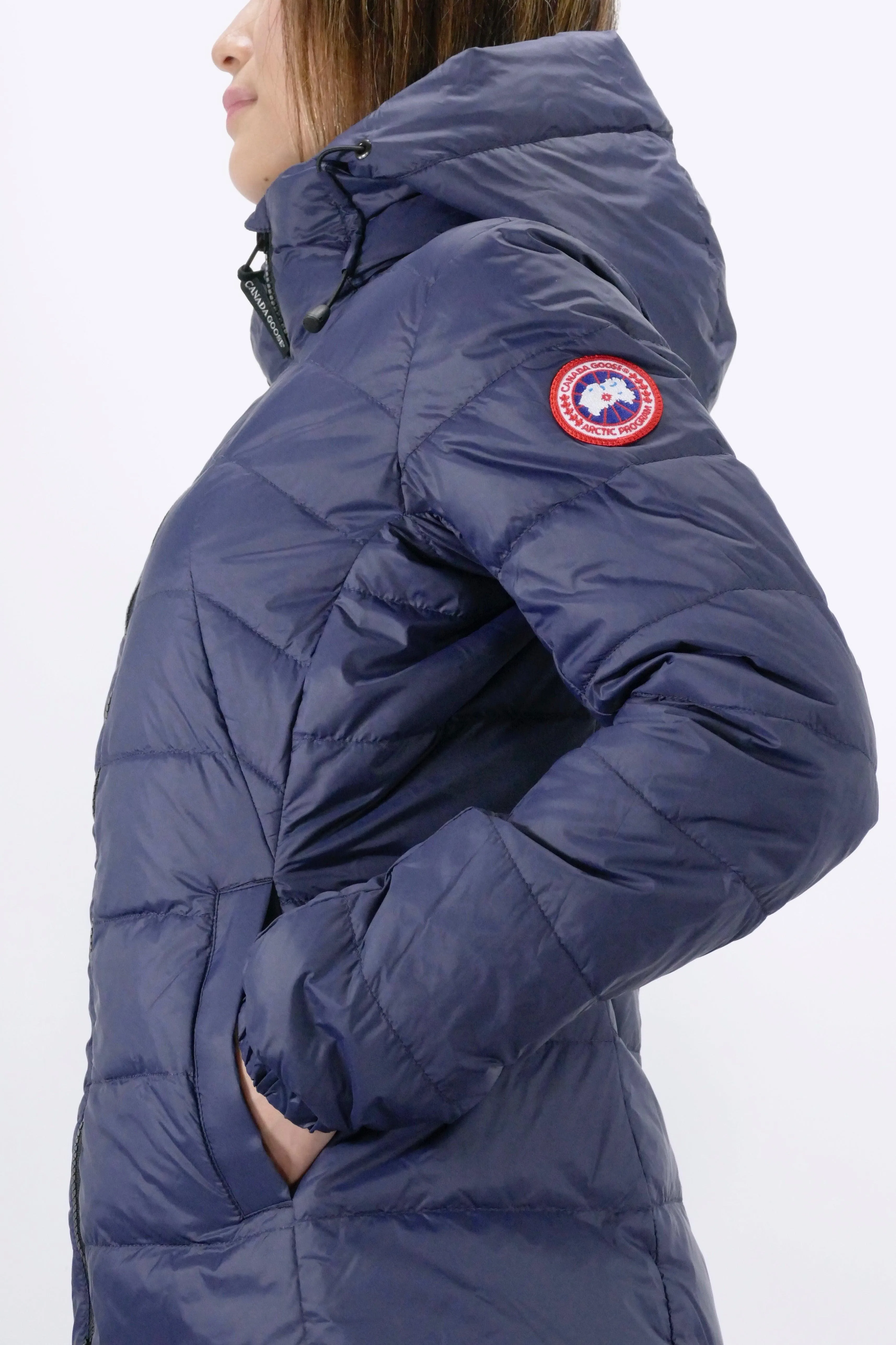 Canada Goose Womens Lite Abbott Hoody - Atlantic Navy