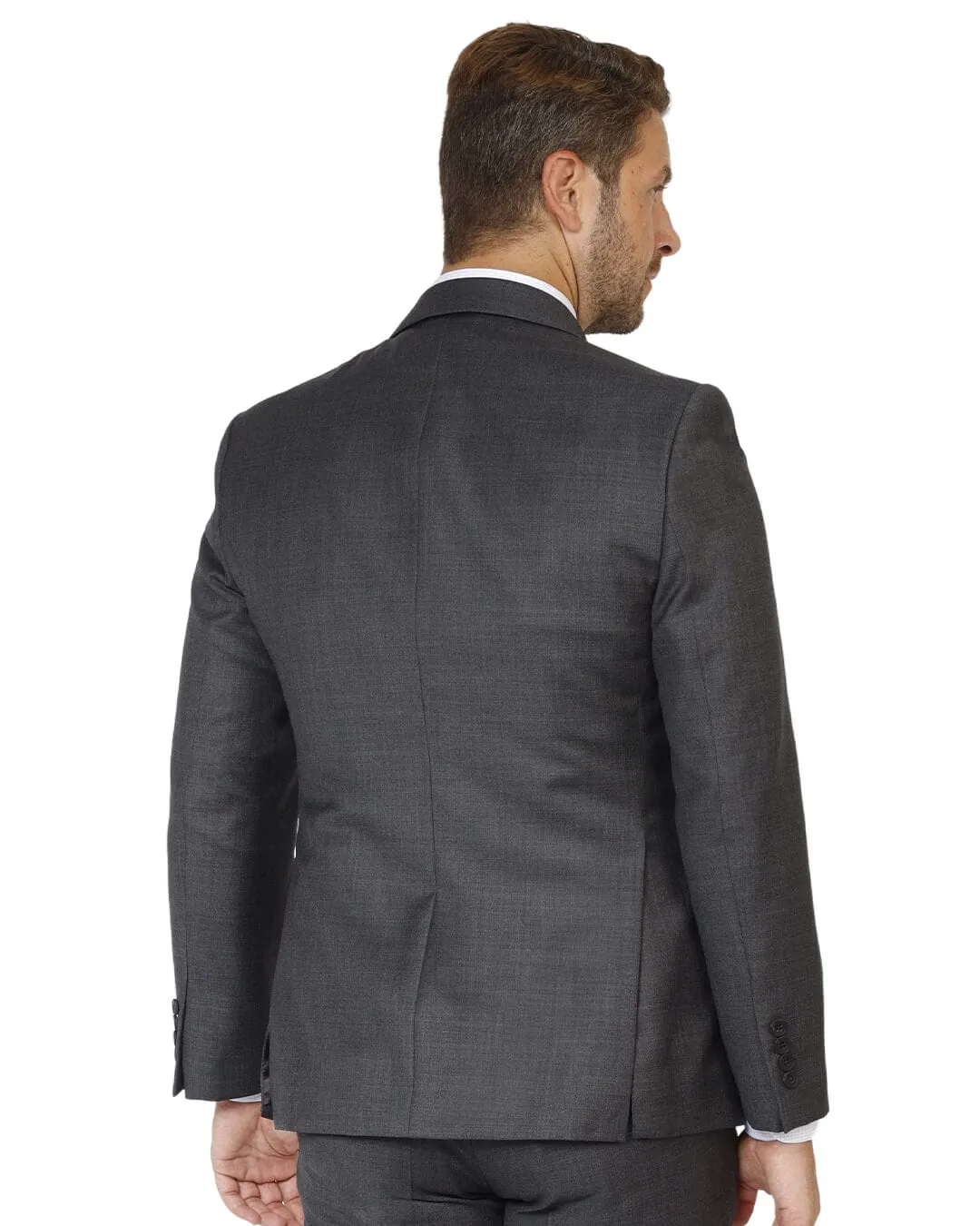 Charcoal Dormeuil Sharkskin Suit