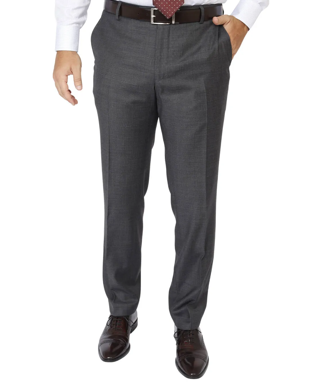 Charcoal Dormeuil Sharkskin Suit