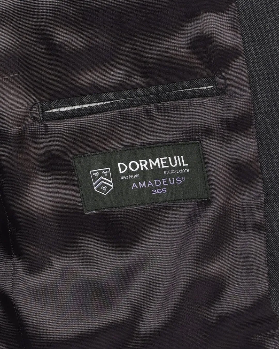 Charcoal Dormeuil Sharkskin Suit