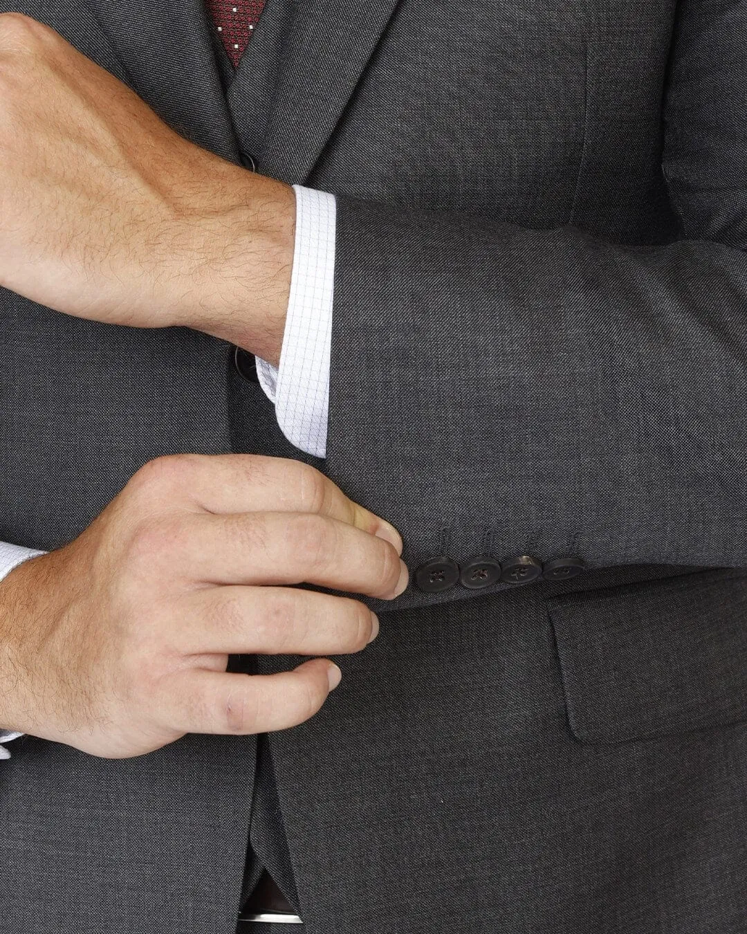 Charcoal Dormeuil Sharkskin Suit
