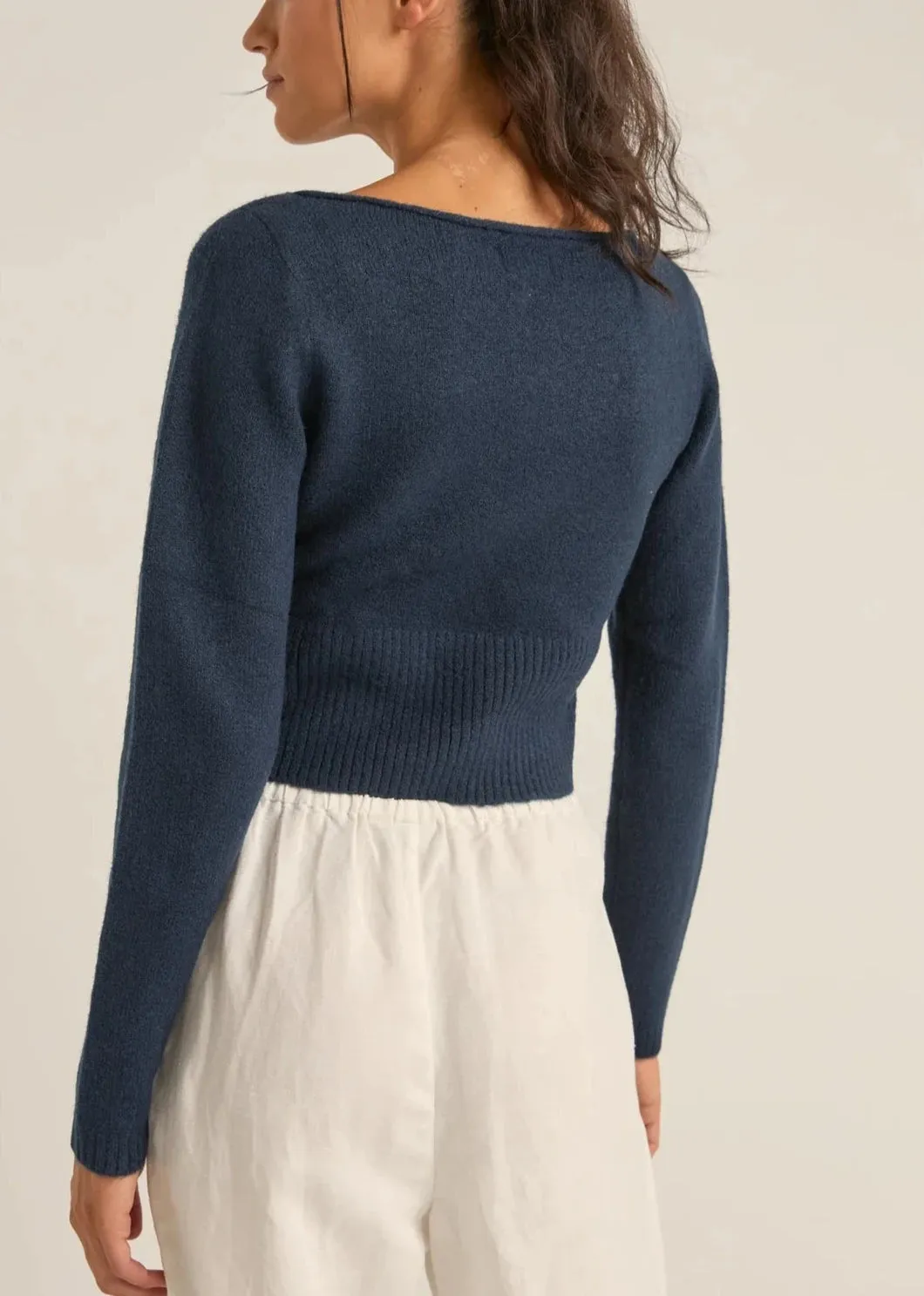 Chloe Knit in Navy