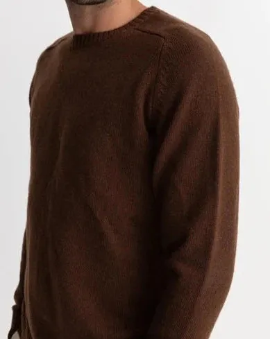 Classic Crew Knit in Chocolate