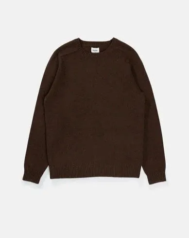 Classic Crew Knit in Chocolate