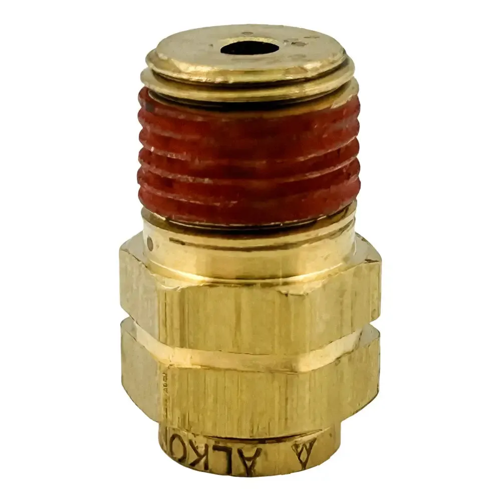 Coats OEM Brass Fitting - 1/8 NPT Male Straight with Push Lock