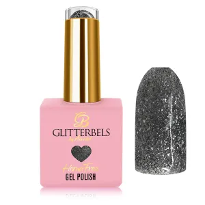 Glitterbels Hema Free Gel Polish Rock Chick Collection GIRLY GOTH .27 OZ.