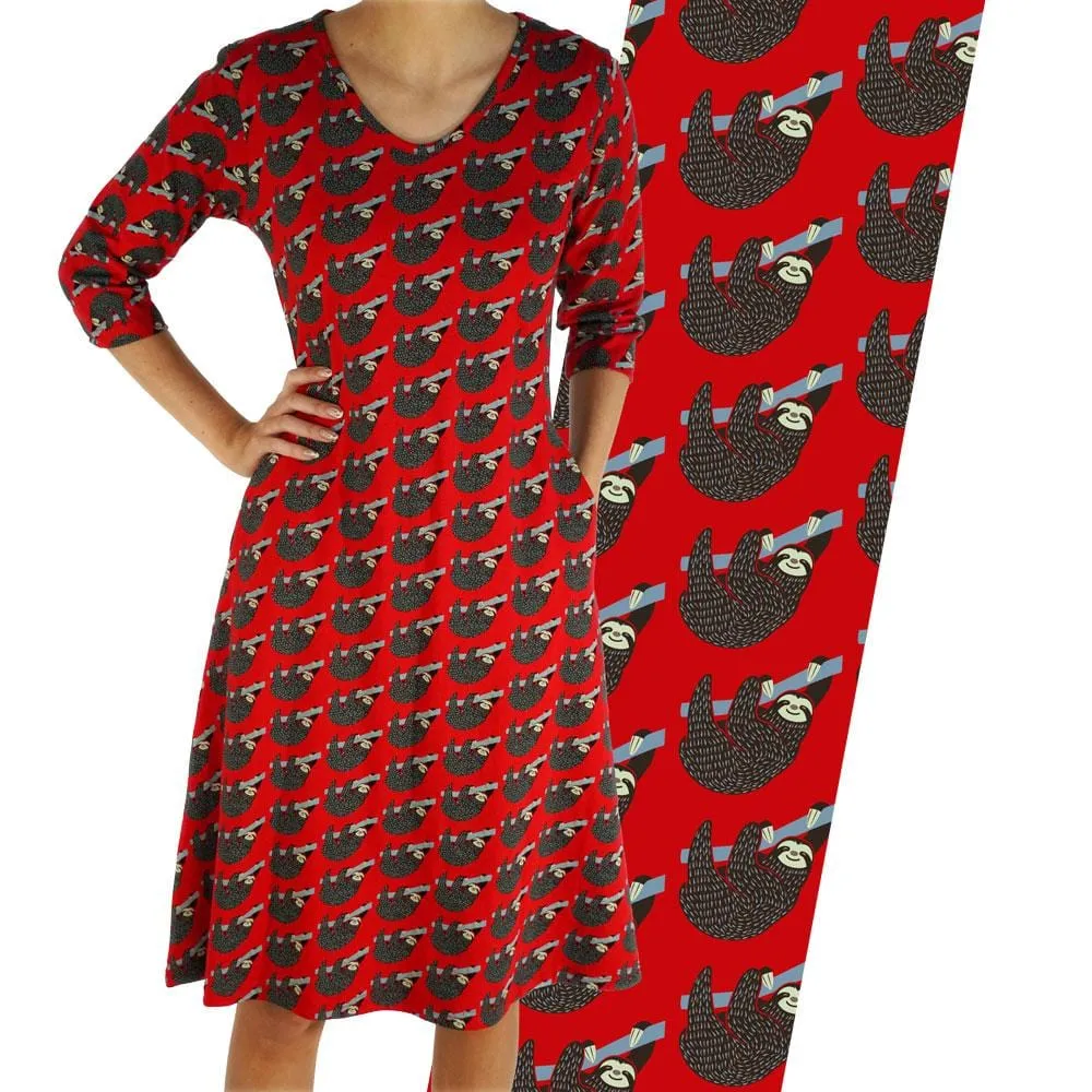 Hanging Sloths Katherine Dress