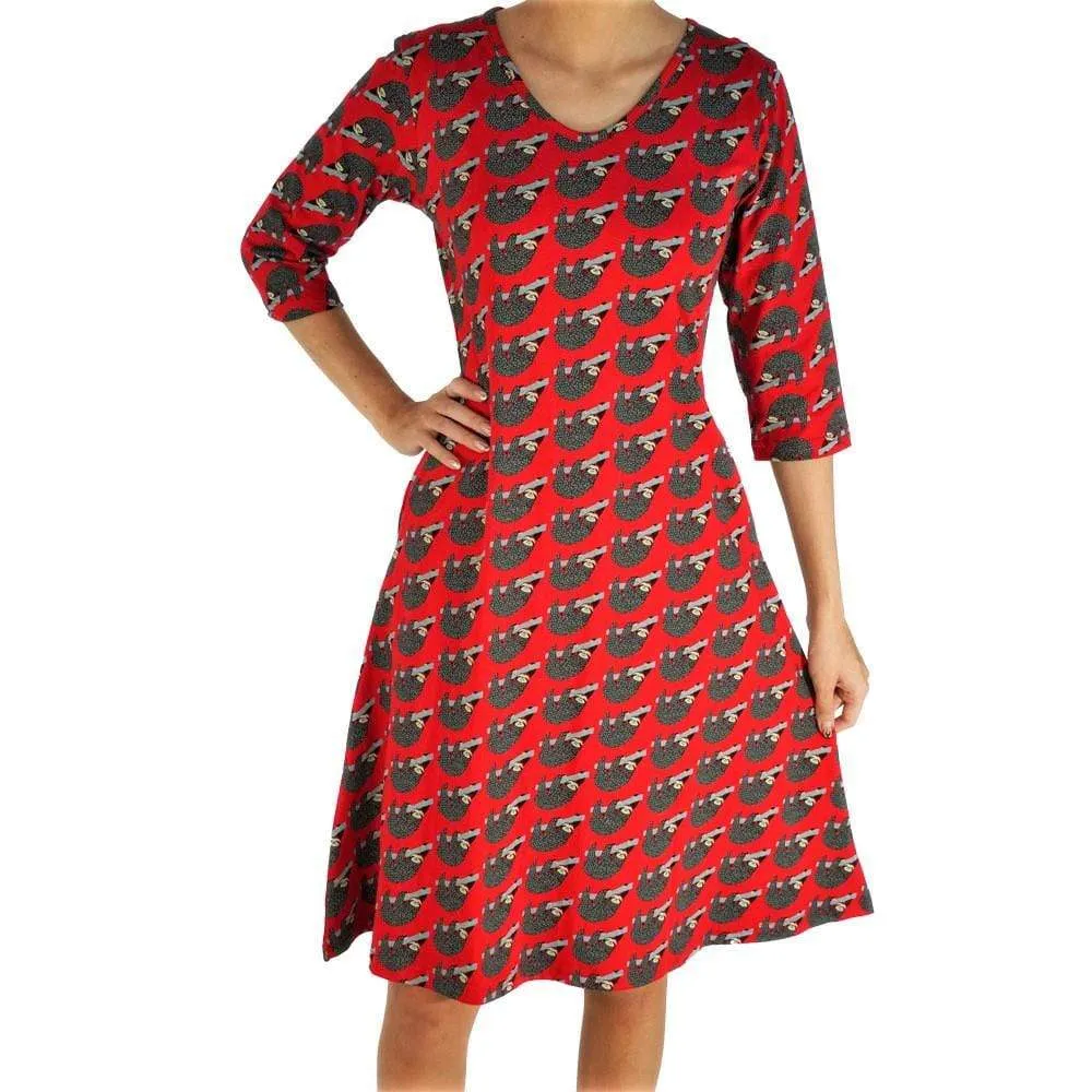 Hanging Sloths Katherine Dress