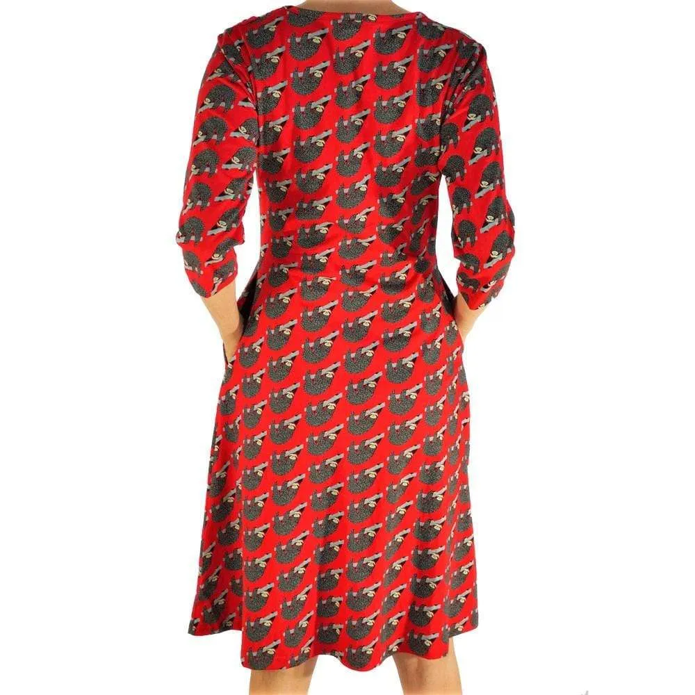 Hanging Sloths Katherine Dress
