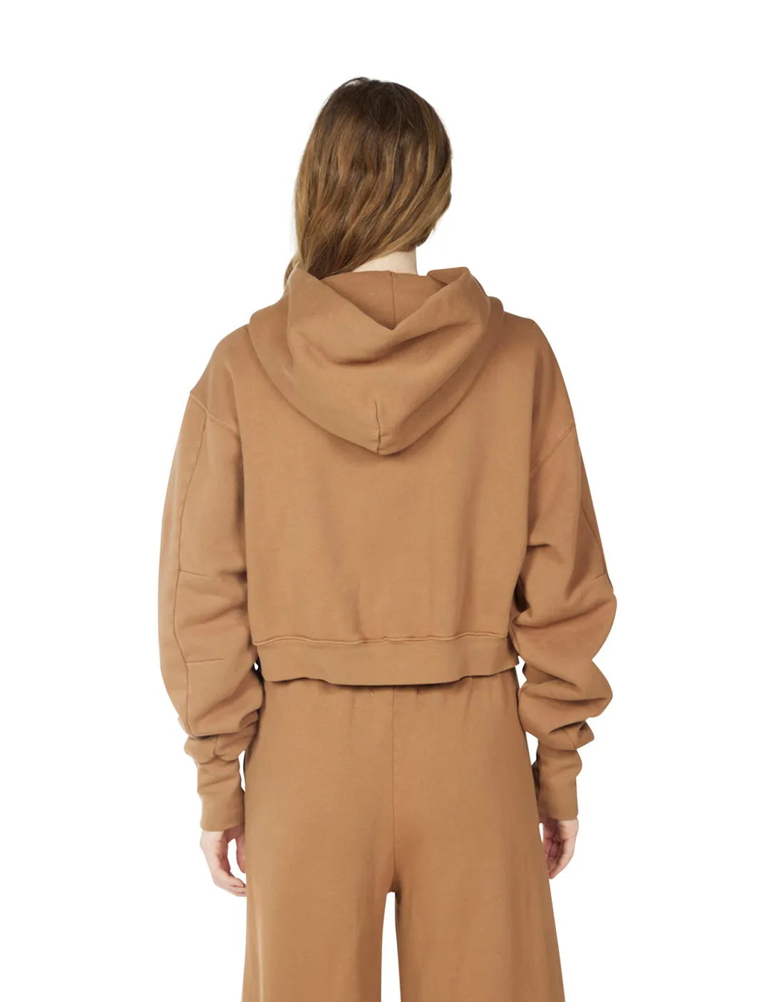 Heavyweight Crop Zip Hoodie