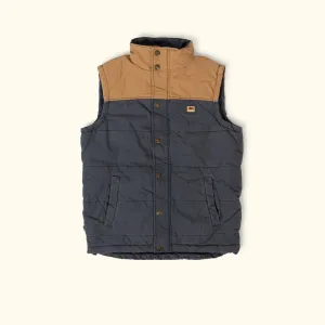 Hudson Vest | Navy & Khaki