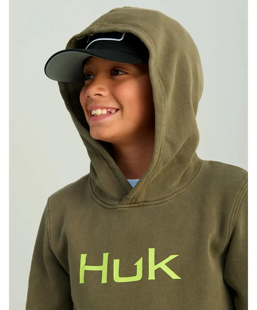 Huk - Youth Huk'd Up Logo Hoodie