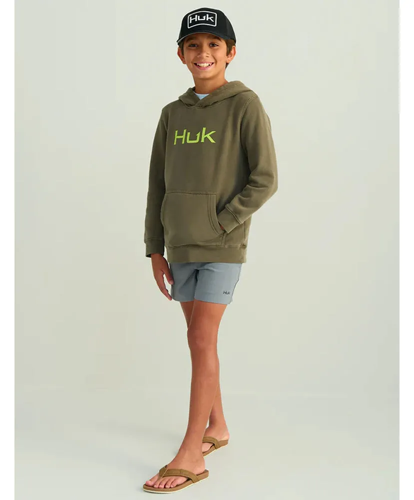 Huk - Youth Huk'd Up Logo Hoodie