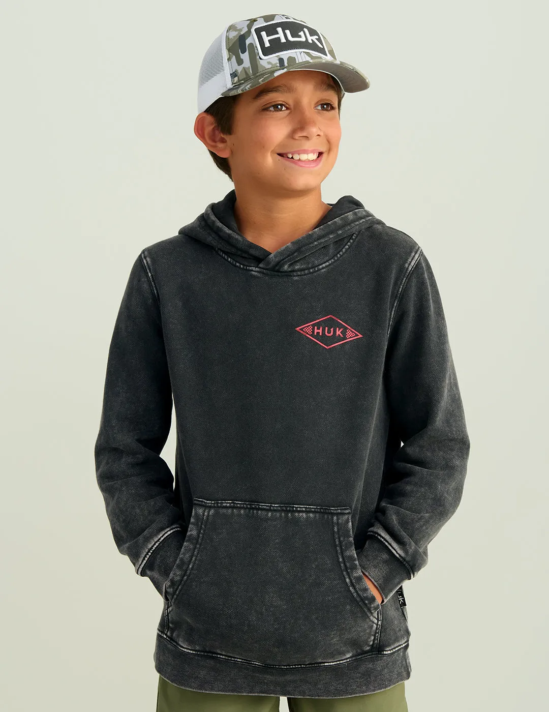 Kids Cotton Fleece Graphic Hoodie