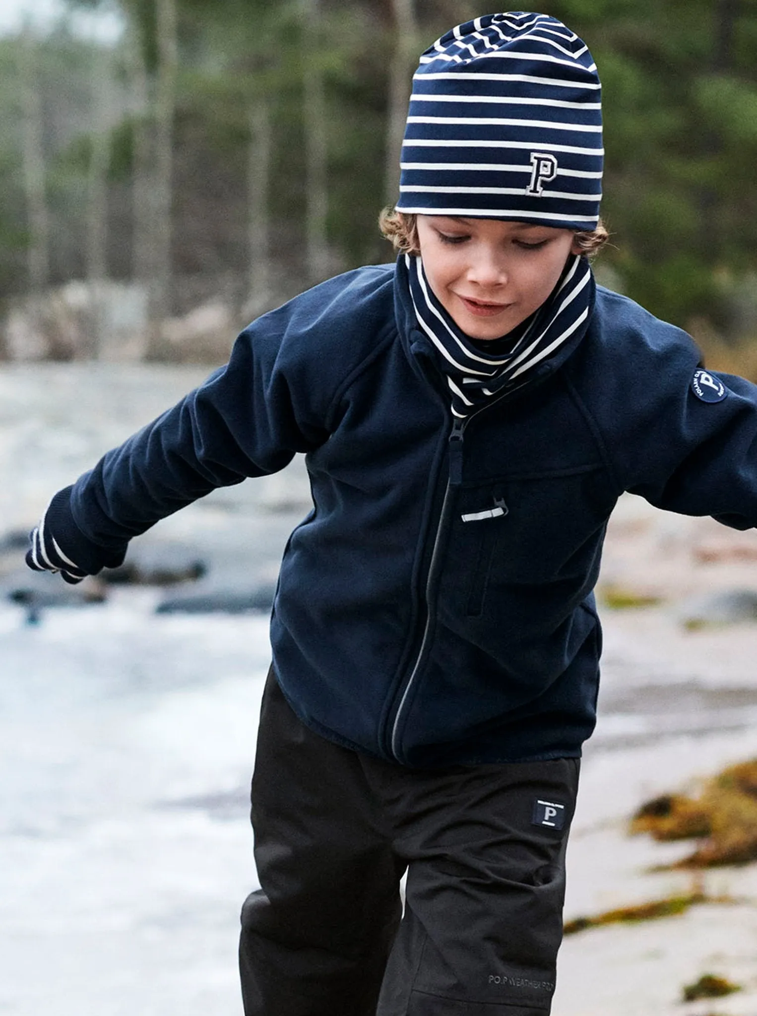 Kids Waterproof Fleece Jacket