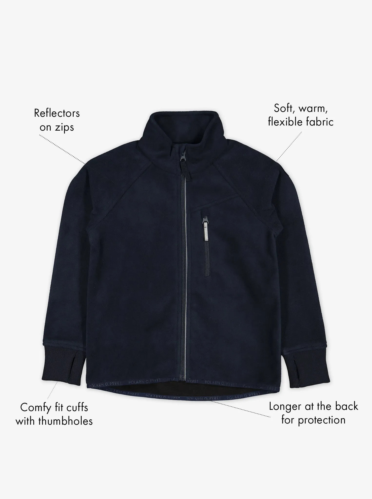 Kids Waterproof Fleece Jacket