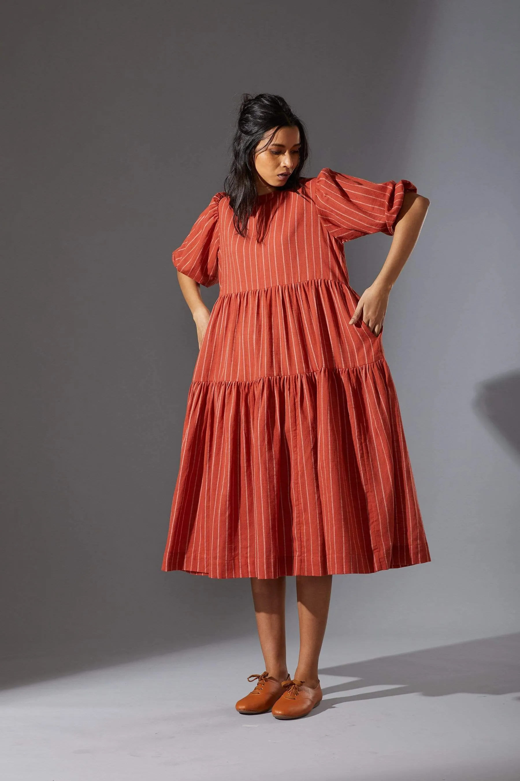 Mati Vasara Rust Dress