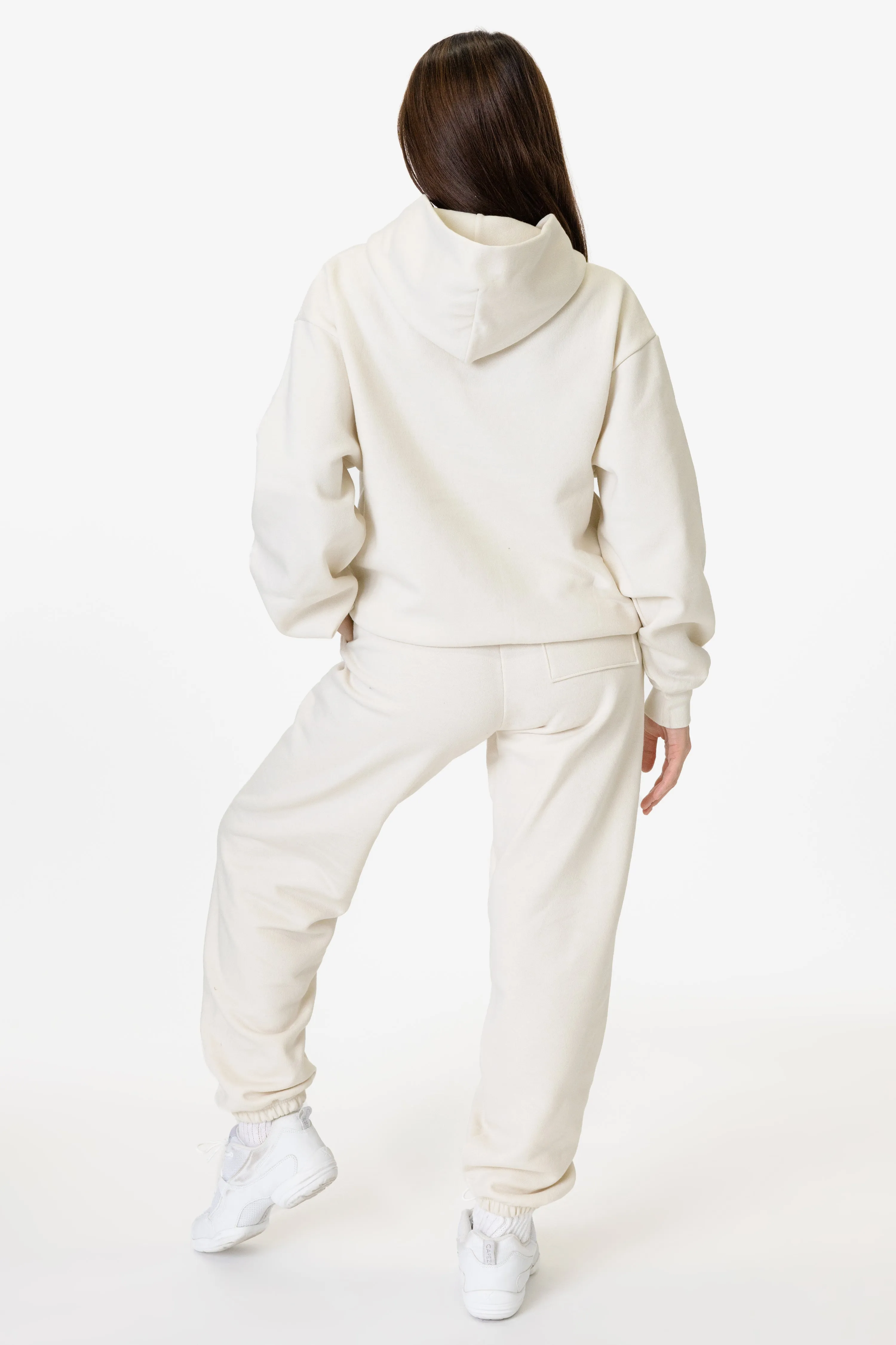 MWF1049 - 10 oz. Mid-weight Poly Cotton Fleece Wide Hoodie