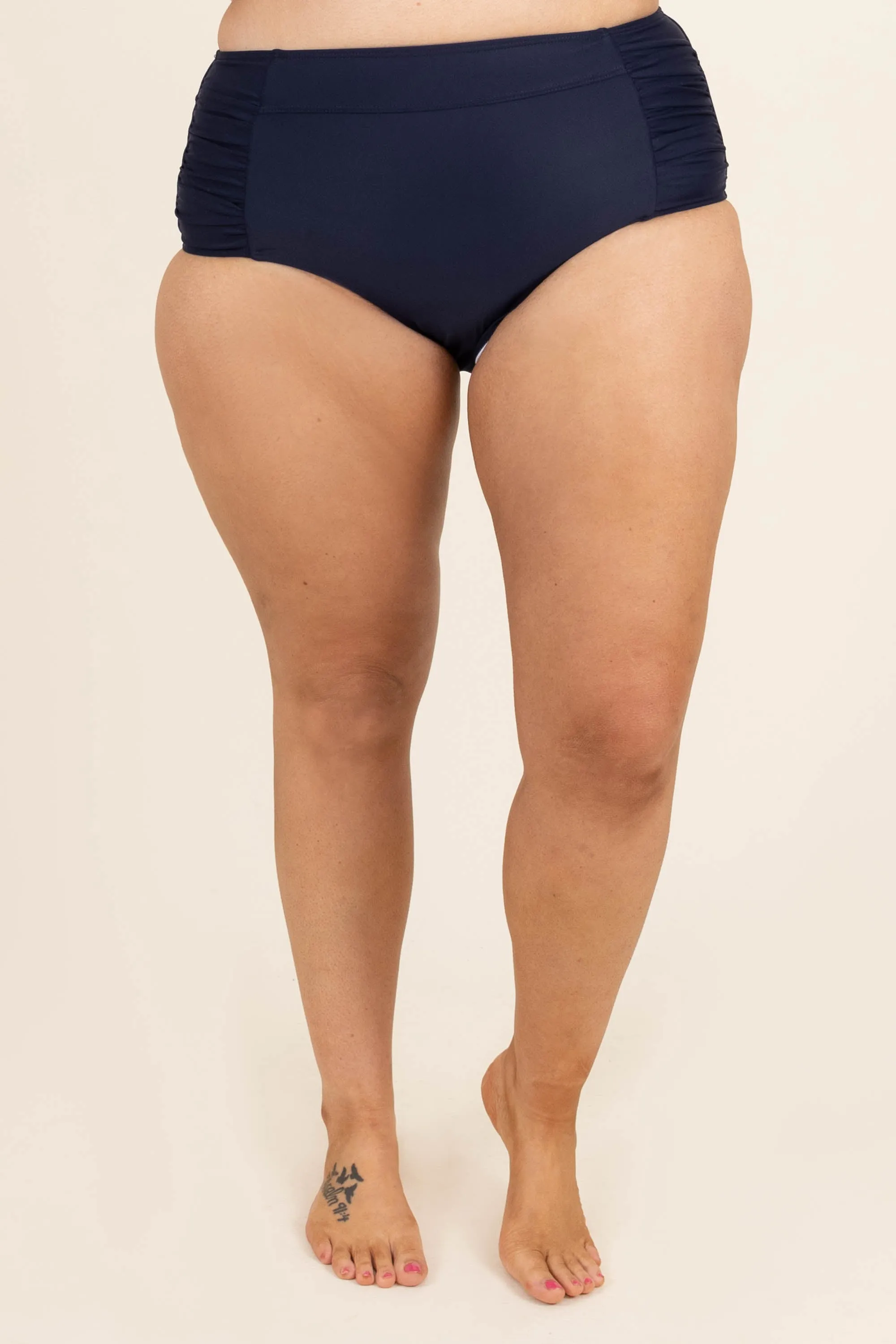 Oceans Of Love Swim Bottom, Navy