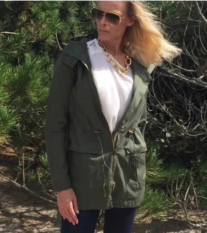Olive Utility Jacket