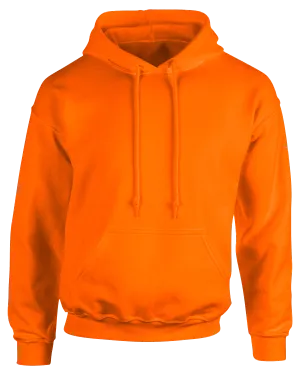 Orange Unisex Really Big Pullover Hoodies
