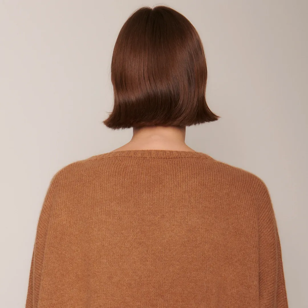 Organic by John Patrick : Wide Pullover in Cashmere