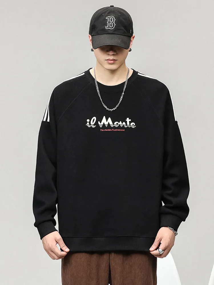 Retro Logo Sweatshirt for Men