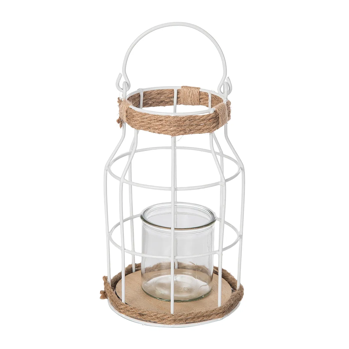 Small Whitewash Lantern