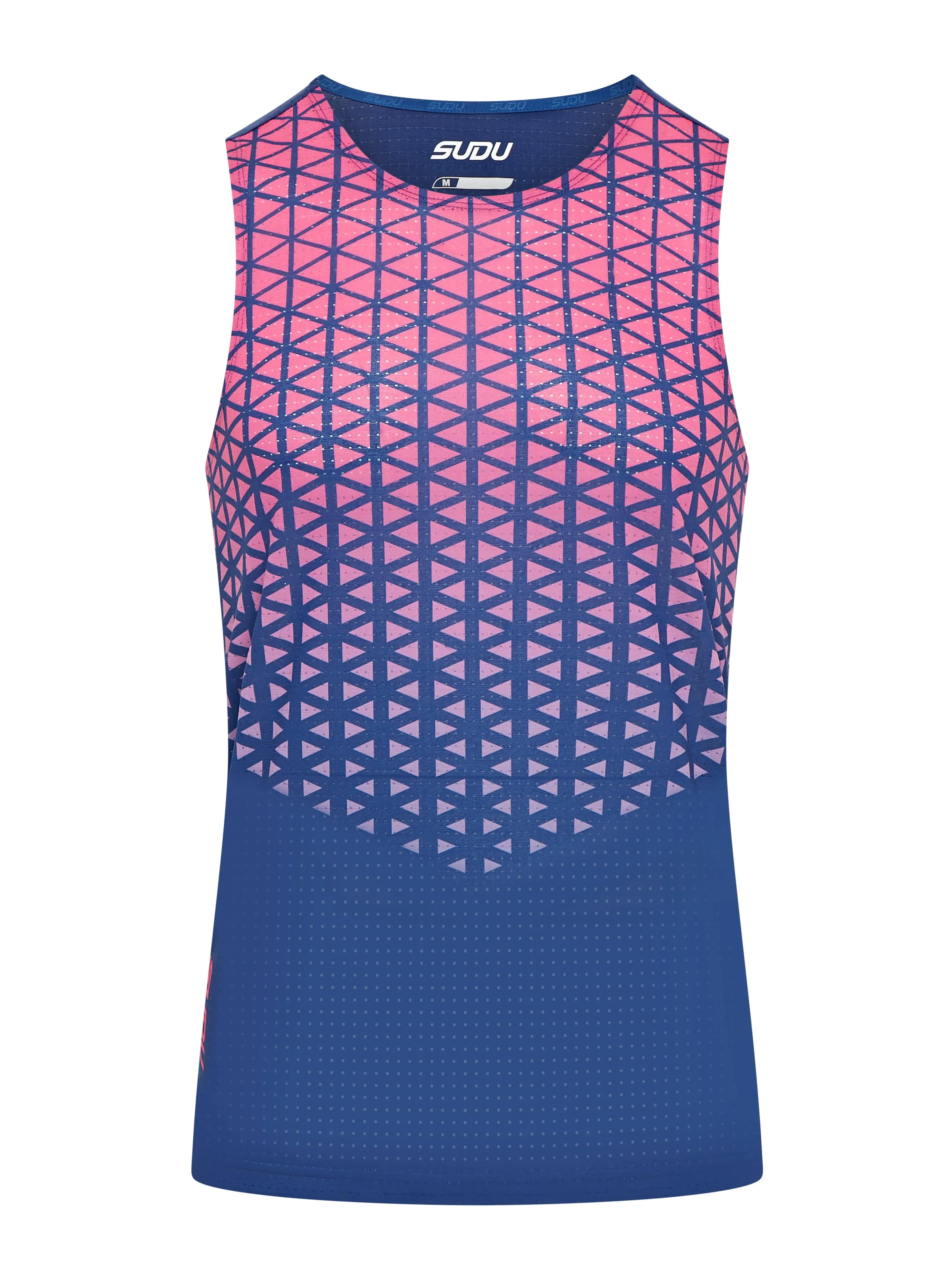 SRV 01 Run Vest - Dark Blue/Pink