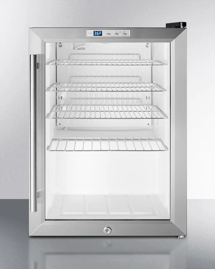 Summit SCR312L Compact Beverage Center