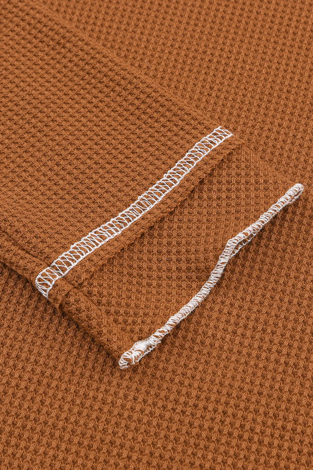 Textured Long Sleeve Top