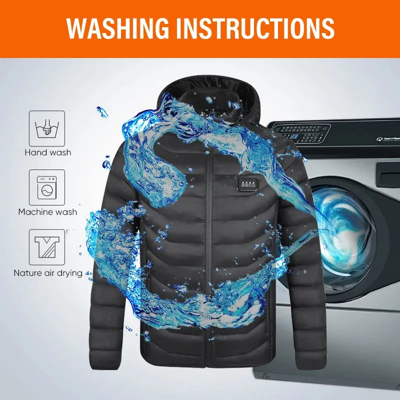 Trend4us Ultra-Warm Heated Jacket with 23-Zone Heating