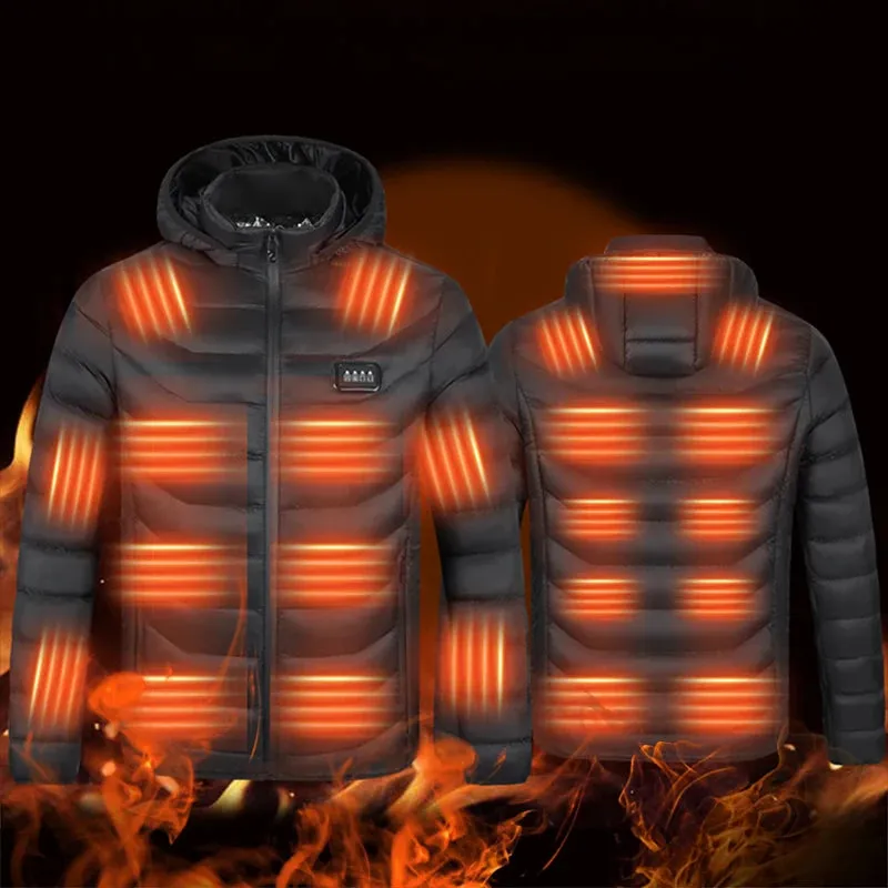 Trend4us Ultra-Warm Heated Jacket with 23-Zone Heating
