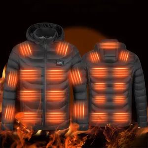 Trend4us Ultra-Warm Heated Jacket with 23-Zone Heating