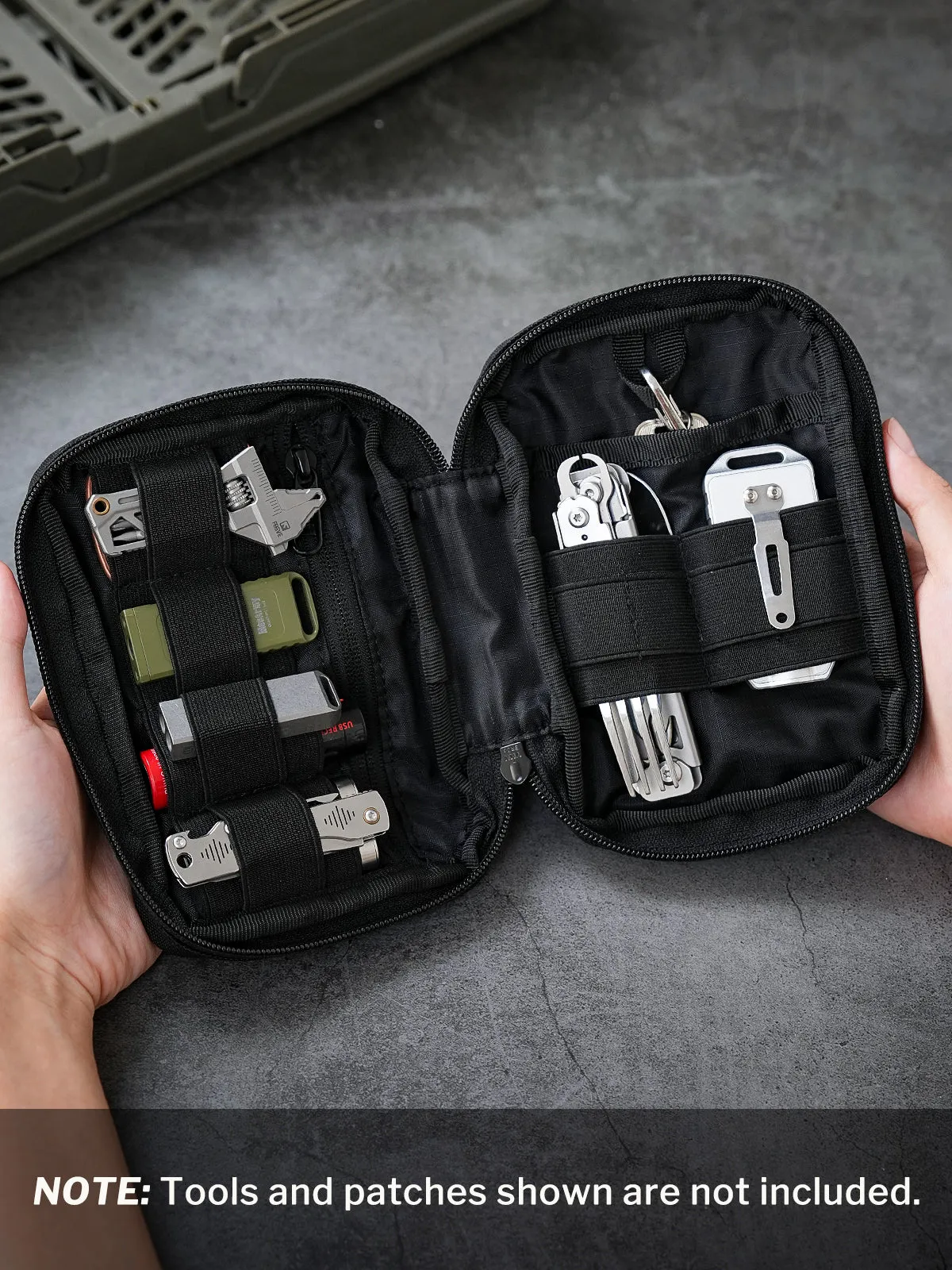 VE30 | Molle Tool Pouch, Compact Belt